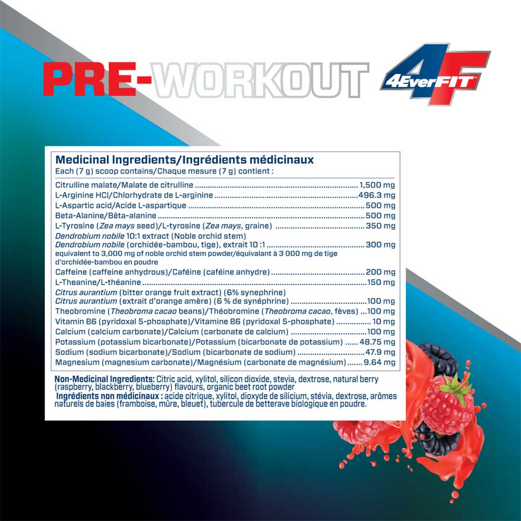 4EverFit PRE-WORKOUT, 30 Servings - Image 3
