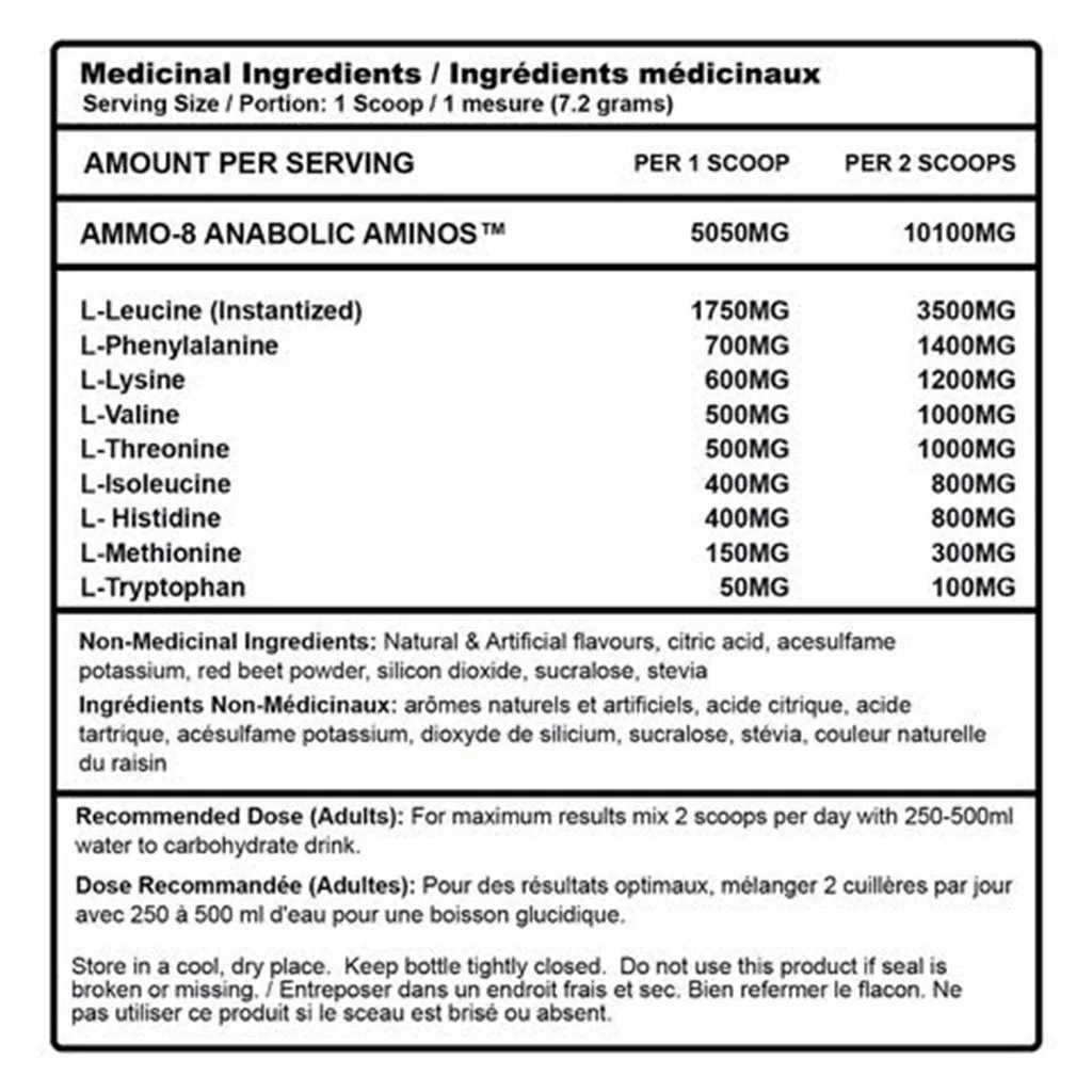 Advanced Genetics AMMO-8, 30 Servings - Image 3