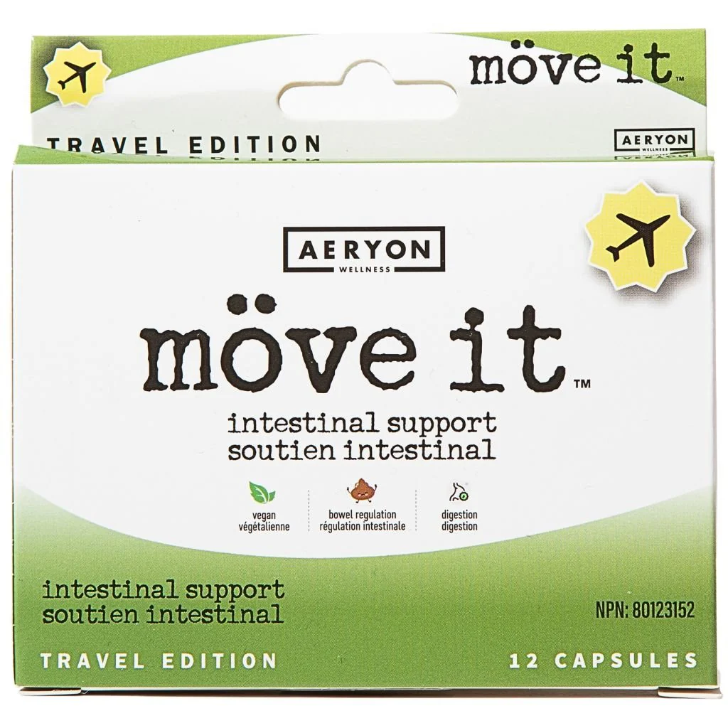 Aeryon Wellness MOVE IT(Intestinal Support), 12 Capsules
