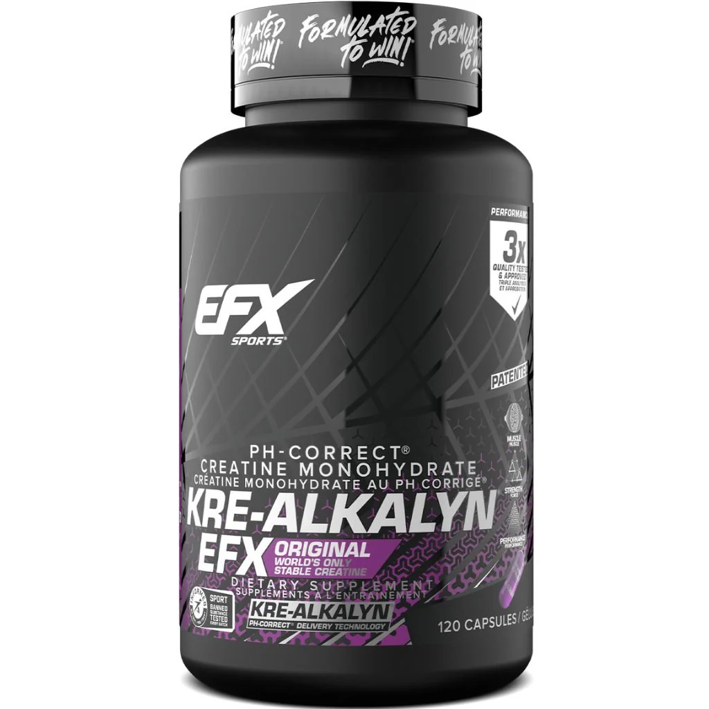EFX Sports KRE-ALKALYN 750mg, 120 Caps
