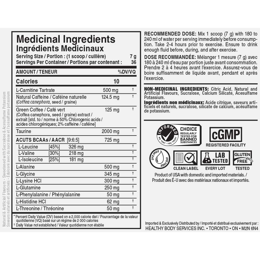 Allmax AMINO CUTS, *Bonus Size 36 Servings - Image 12