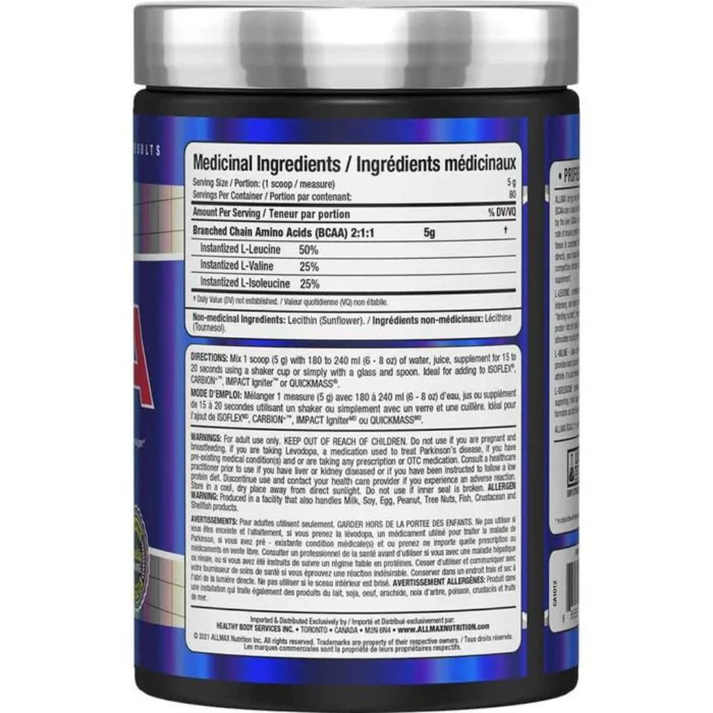 Allmax BCAA 2:1:1, 400g - Image 2
