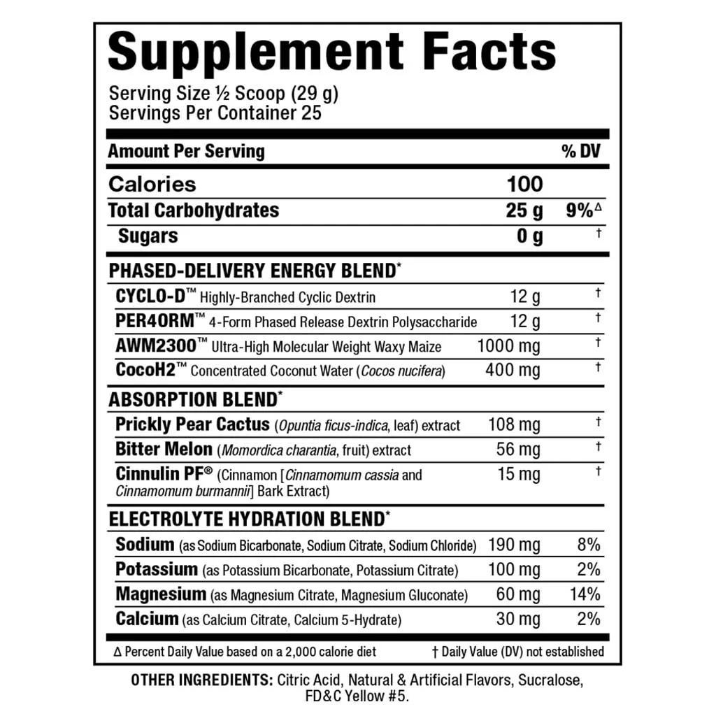 Allmax CARBION, 25 Servings - Image 5