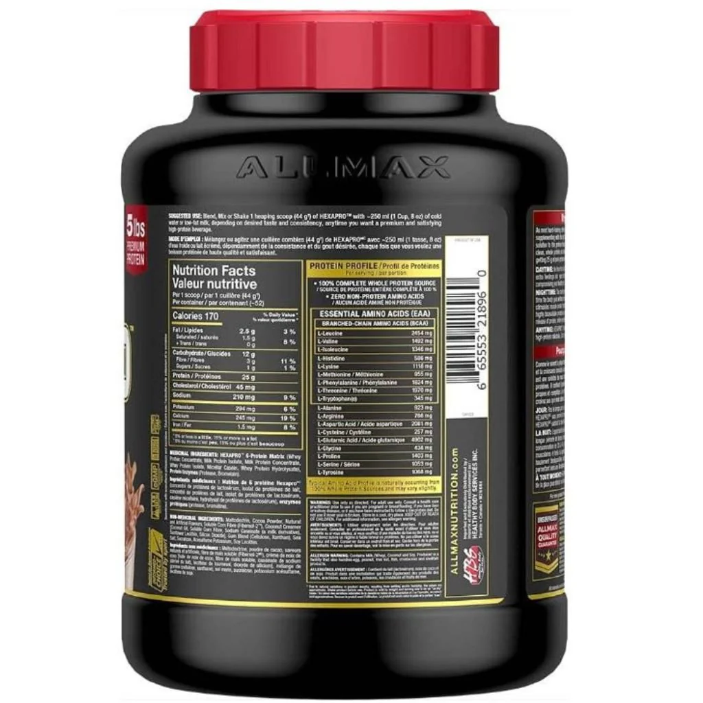 Allmax HEXAPRO (Blend of 6 Proteins), 5lb - Image 5