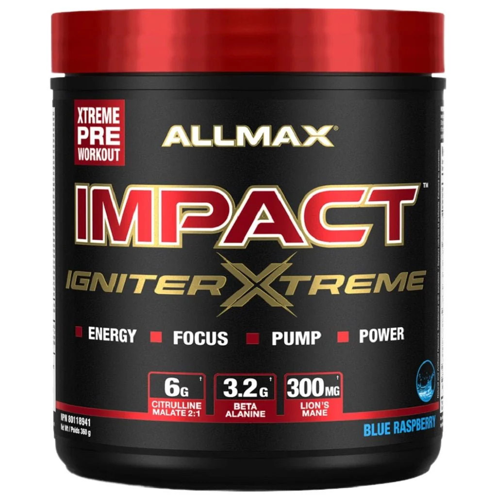 Allmax IMPACT IGNITER XTREME, 40 Servings - Image 2