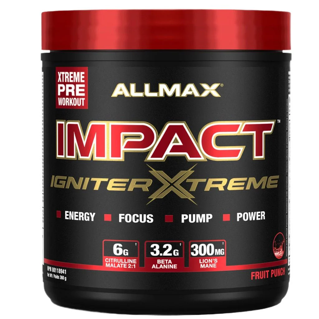 Allmax IMPACT IGNITER XTREME, 40 Servings - Image 3