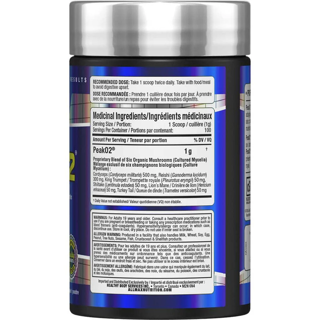 Allmax PEAKO2, 100g - Image 2