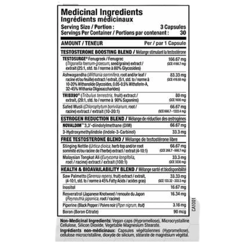 Allmax TESTOFX XTREME, 90 Capsules - Image 2