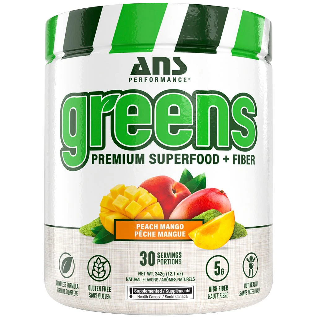 ANS Performance GREENS PREMIUM SUPERFOOD + FIBER, 30 Servings - Image 2