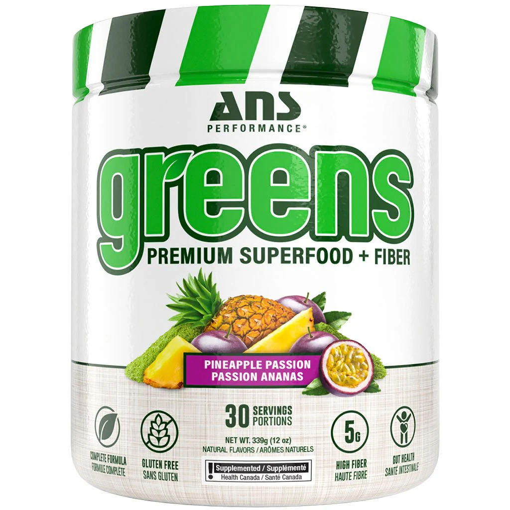 ANS Performance GREENS PREMIUM SUPERFOOD + FIBER, 30 Servings - Image 3