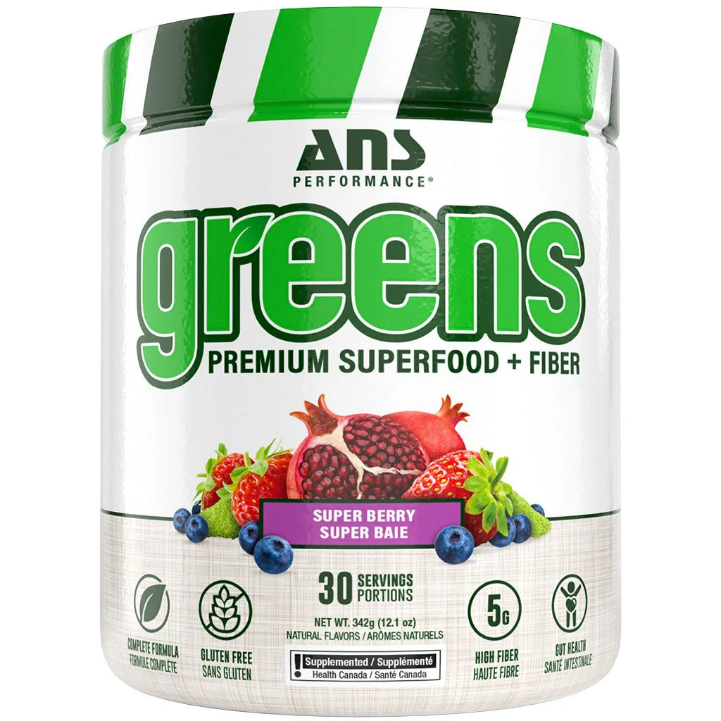 ANS Performance GREENS PREMIUM SUPERFOOD + FIBER, 30 Servings - Image 4