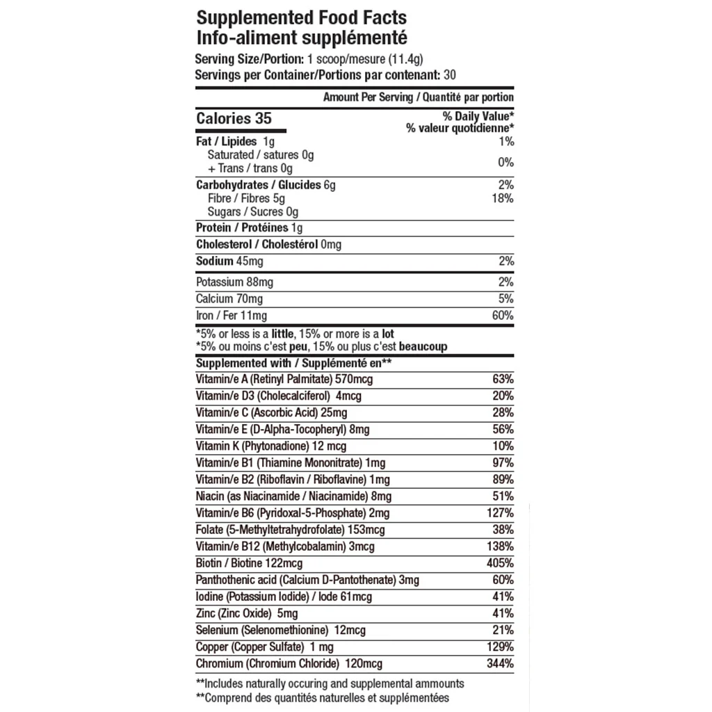 ANS Performance GREENS PREMIUM SUPERFOOD + FIBER, 30 Servings - Image 6