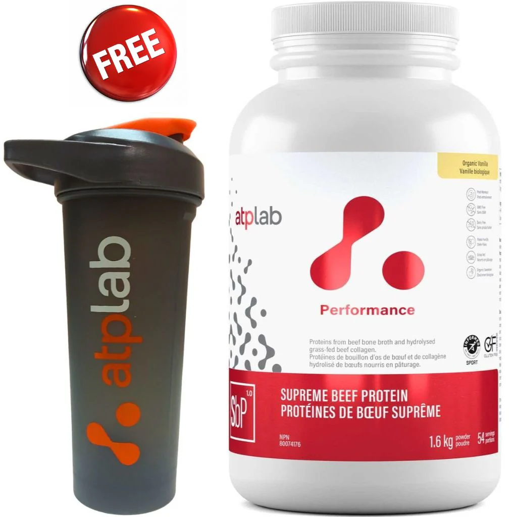 ATP Lab SUPREME BEEF PROTEIN, 1.6kg w/ FREE Shaker - Image 2