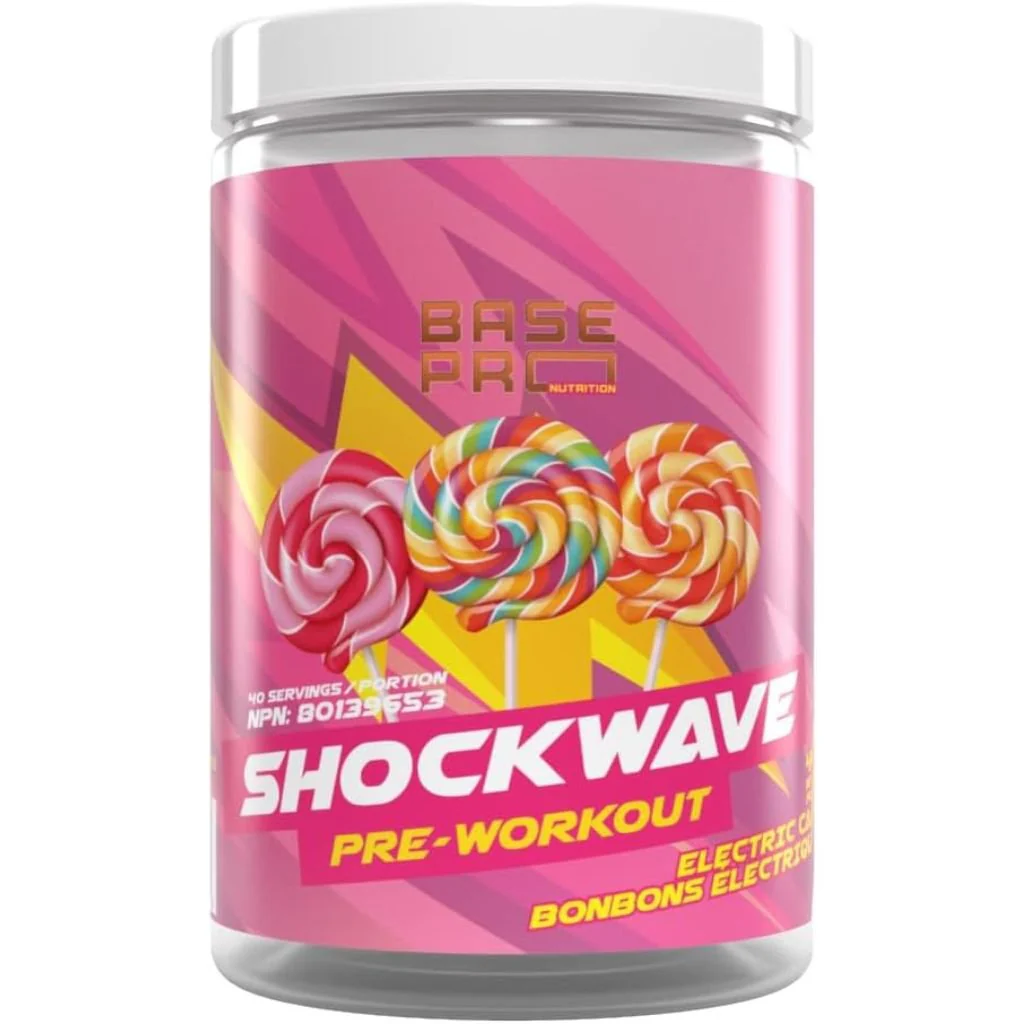Base Pro Nutrition SHOCKWAVE PRE-WORKOUT, 40 Servings - Image 2