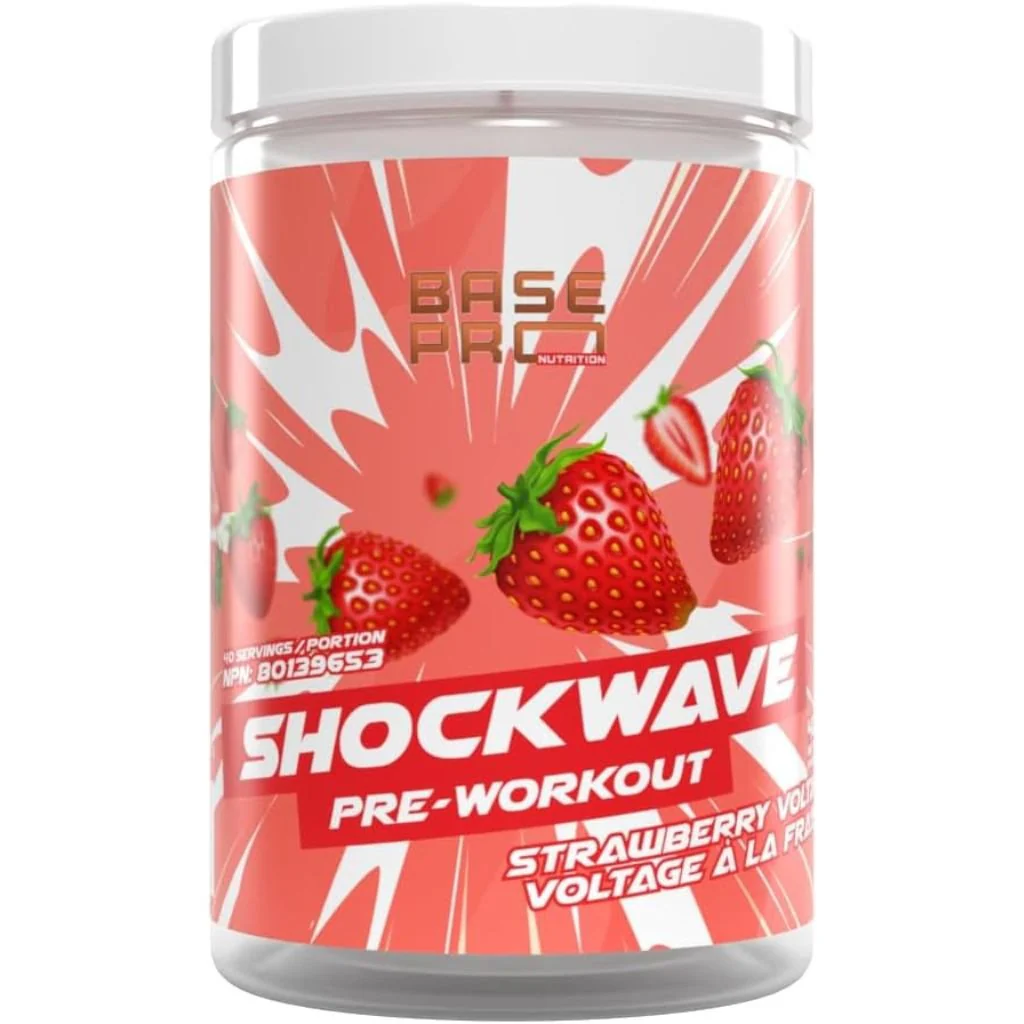 Base Pro Nutrition SHOCKWAVE PRE-WORKOUT, 40 Servings - Image 3