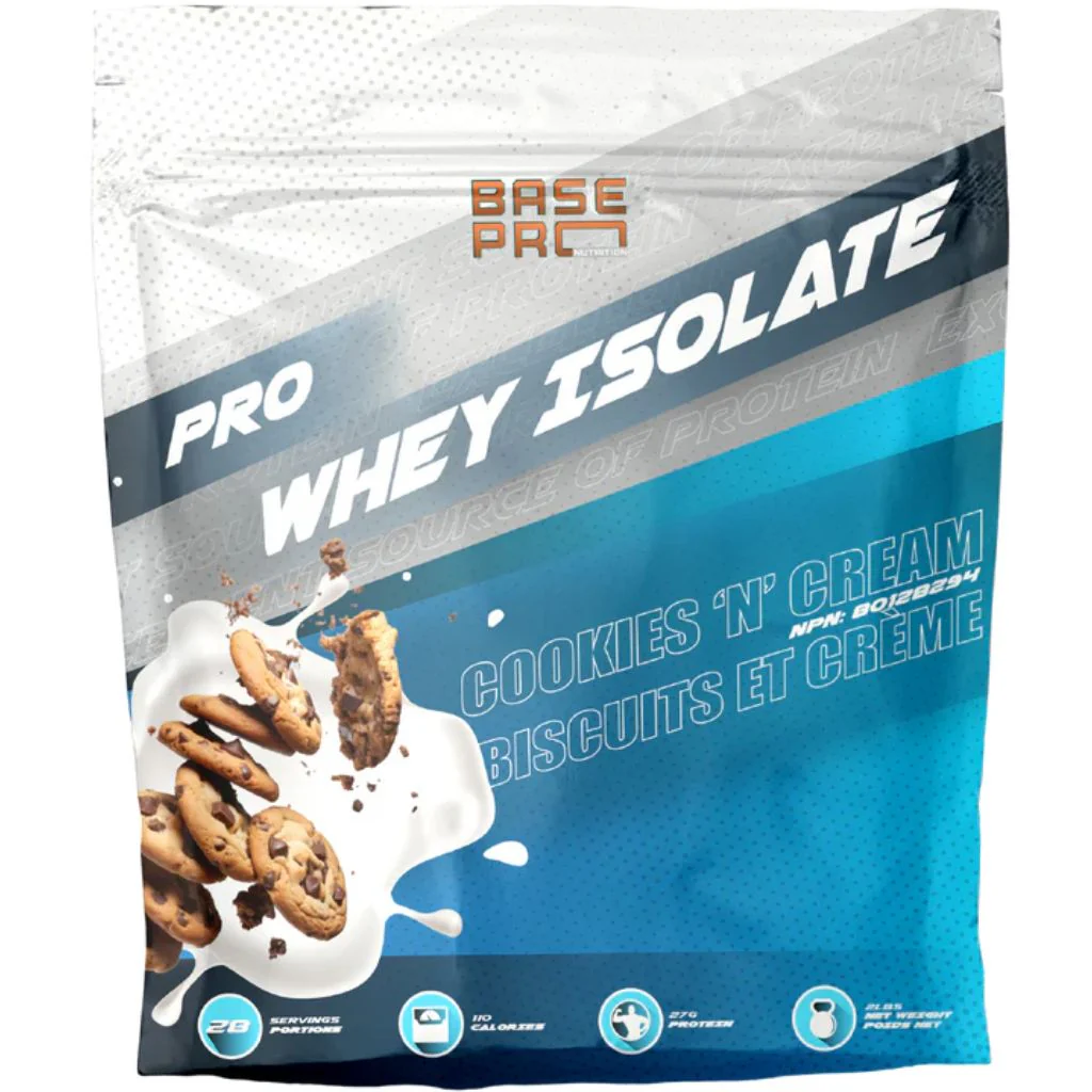 Base Pro Nutrition WHEY PROTEIN ISOLATE, 2lb - Image 3