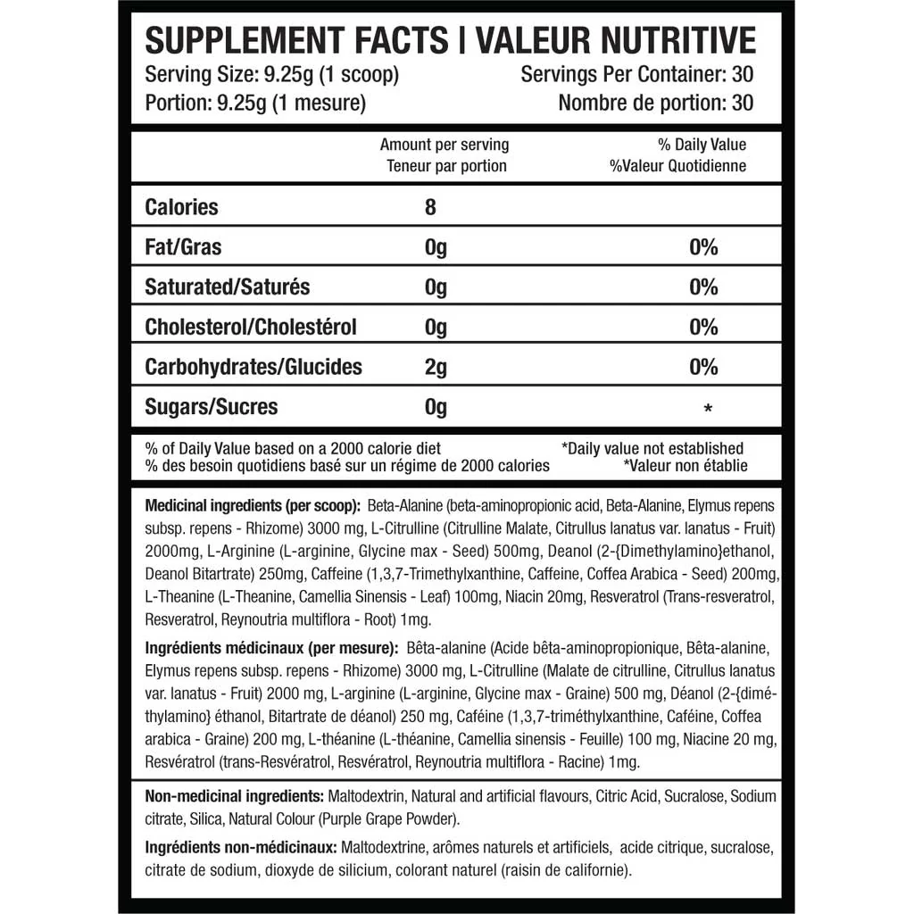Beyond Yourself PRESET (Powerful Pre-Workout), 30 Servings - Image 2