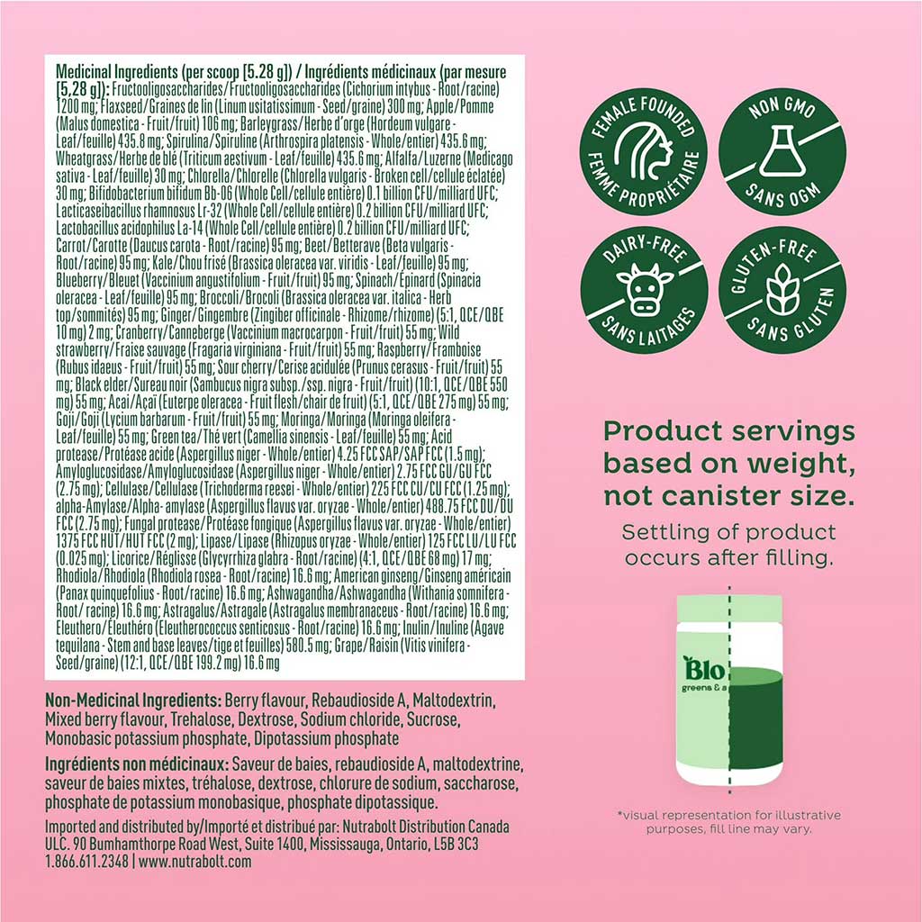 Bloom Nutrition GREENS & SUPERFOODS, 25 Servings - Image 3