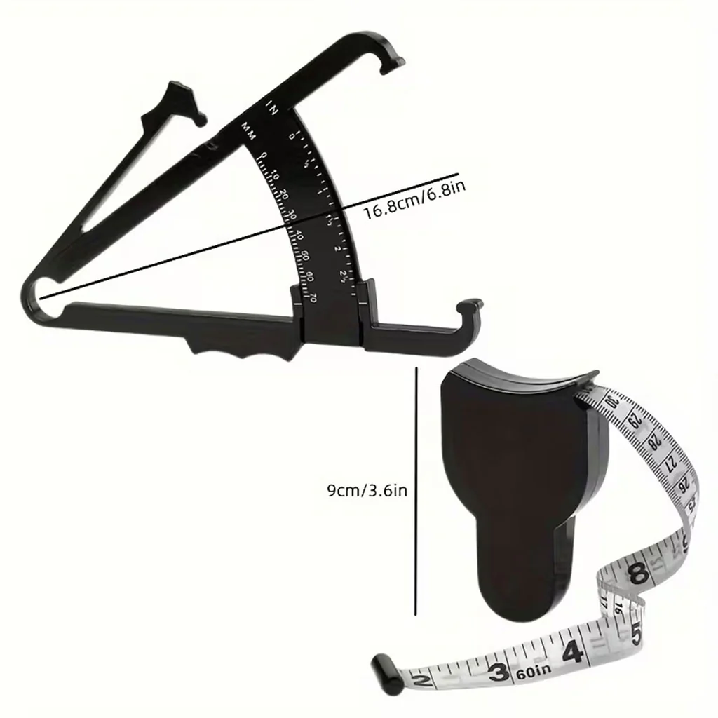 BODY FAT CALIPER & MEASURING TAPE - Image 2
