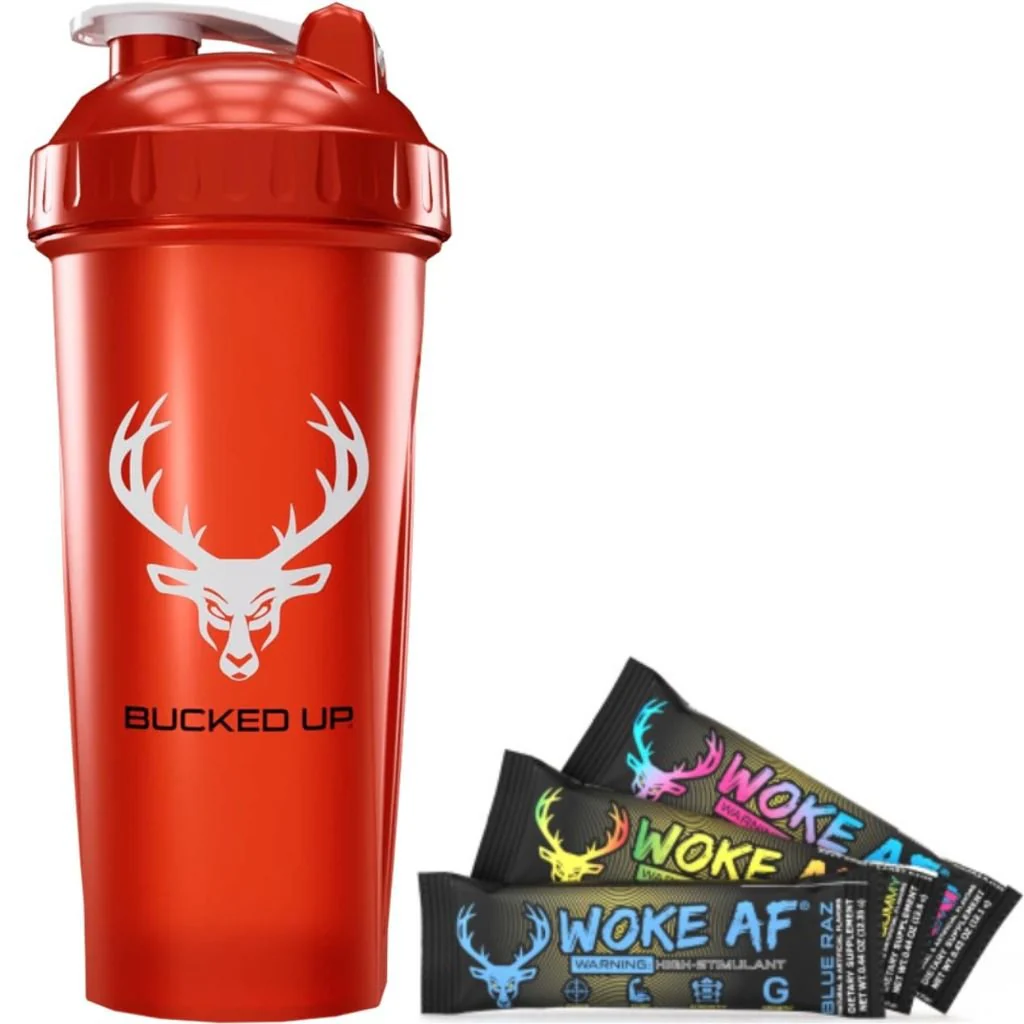 BUCKED UP SHAKER + 3 WOKE AS F#CK PRE-WORKOUT SAMPLES - Image 3
