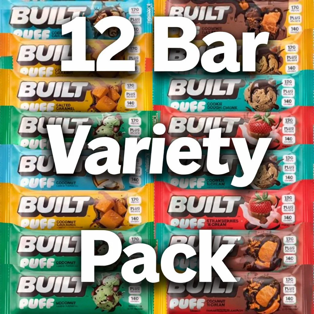 Built PUFF PROTEIN BARS, 12 Bars/Box - Image 15