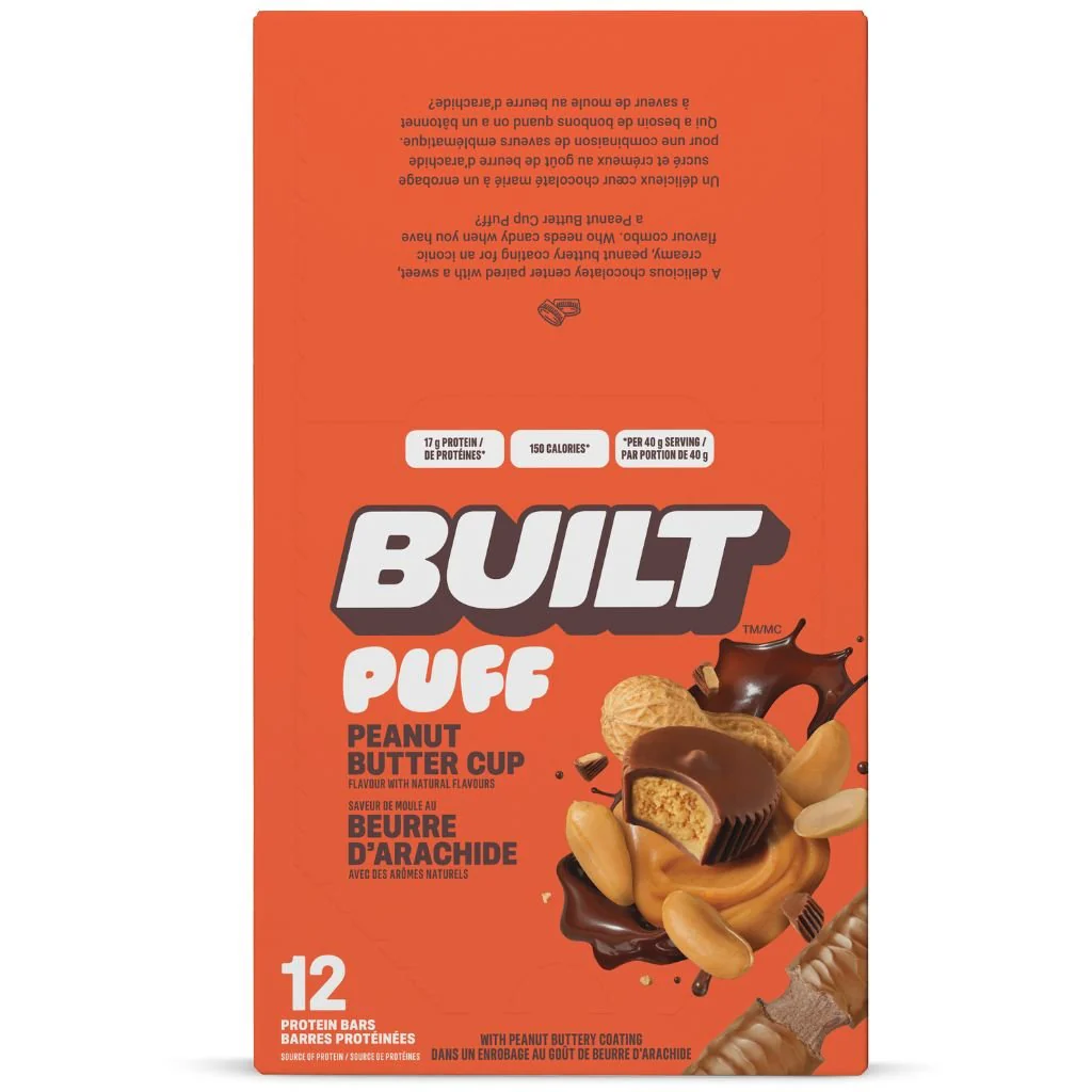 Built PUFF PROTEIN BARS, 12 Bars/Box - Image 8
