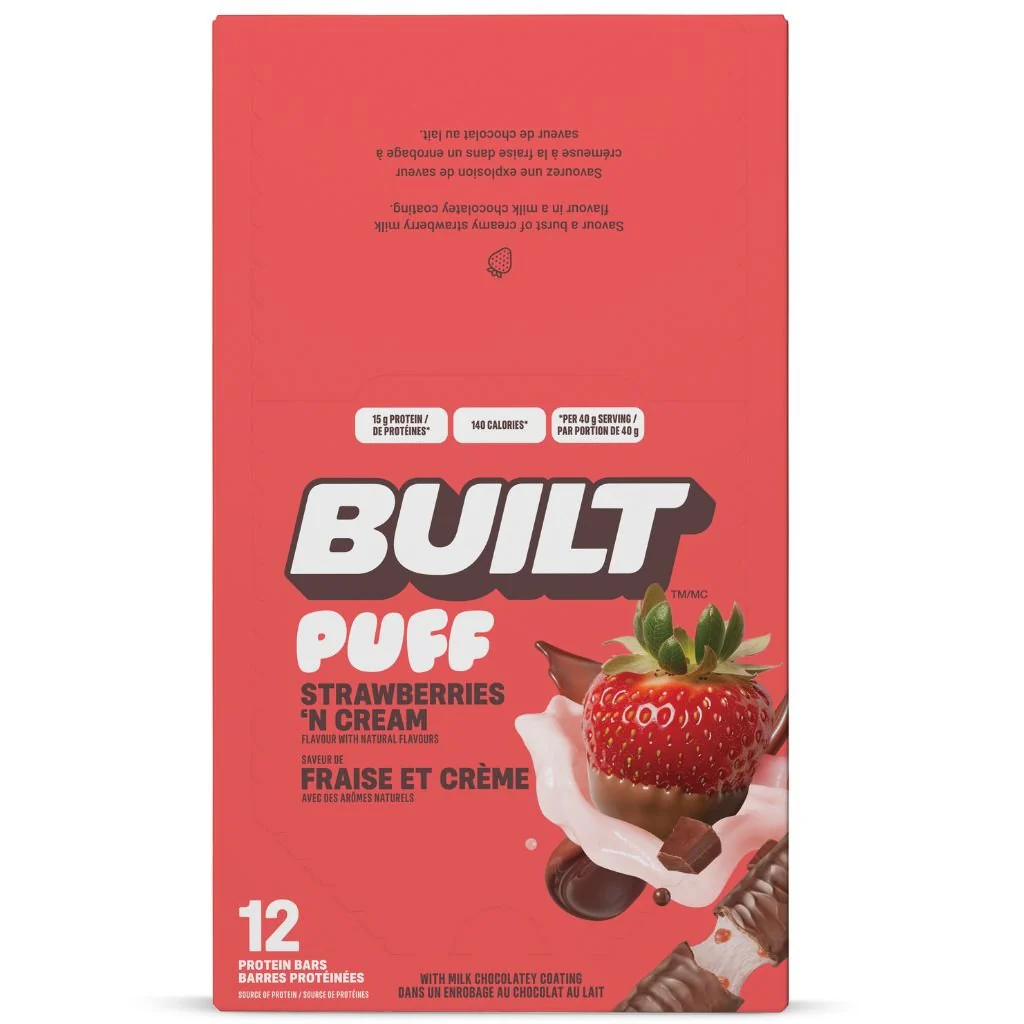 Built PUFF PROTEIN BARS, 12 Bars/Box - Image 9