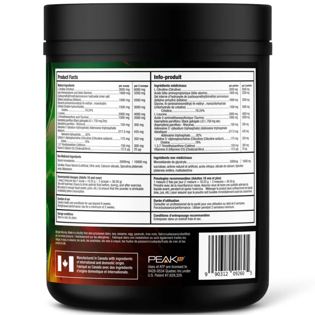 Bull Nutrition 12STRONG PRE-WORKOUT, 40 Servings - Image 6