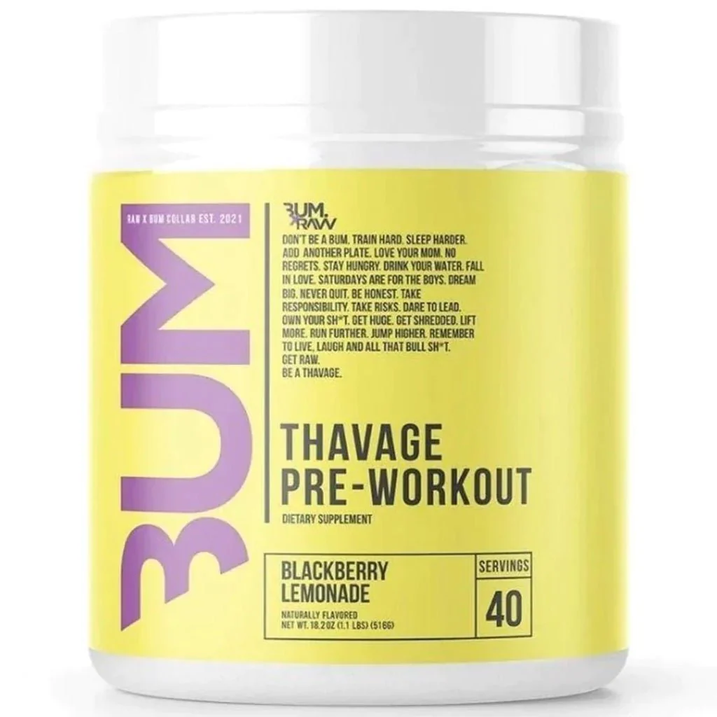 CBUM THAVAGE PRE-WORKOUT, 40 Servings - Image 2