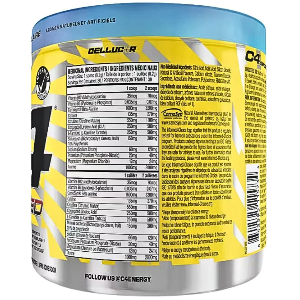 Cellucor C4 RIPPED SPORT, 30 Servings - Image 3