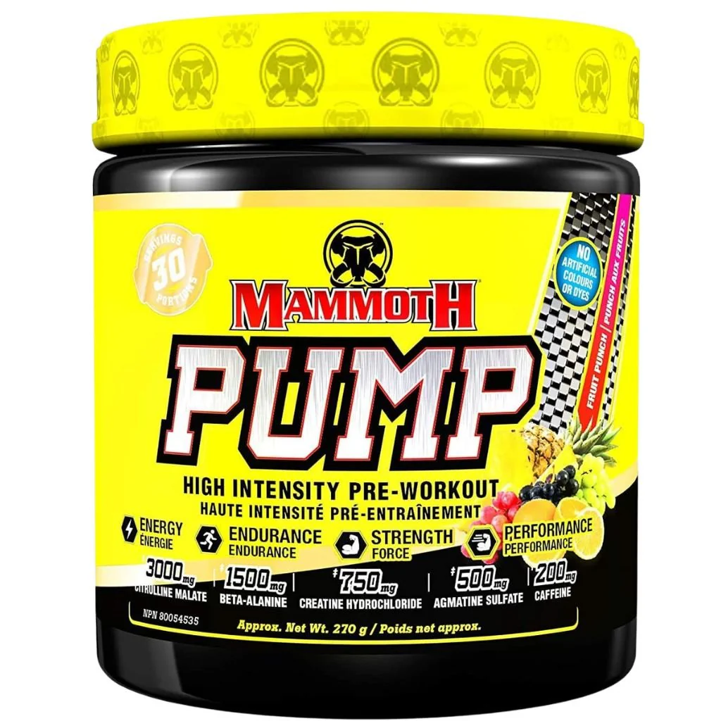 Mammoth PUMP PRE-WORKOUT, 30 Servings - Image 2