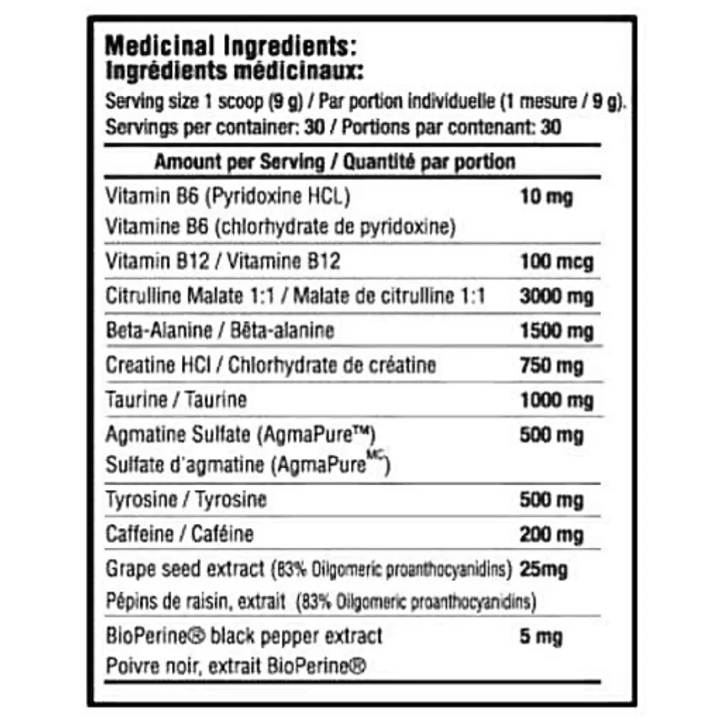 Mammoth PUMP PRE-WORKOUT, 30 Servings - Image 3