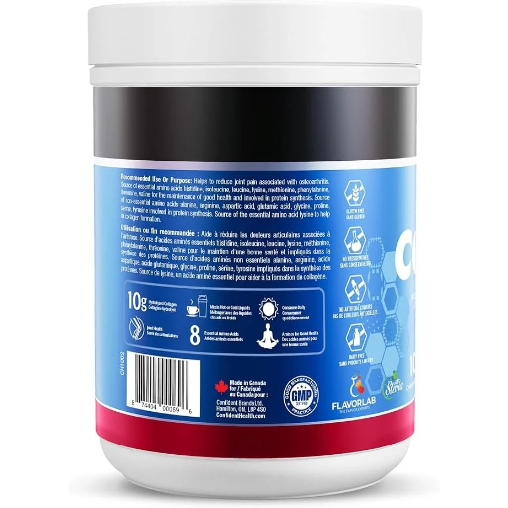 Confident Health HYDROLYZED COLLAGEN, 50 Servings - Image 2