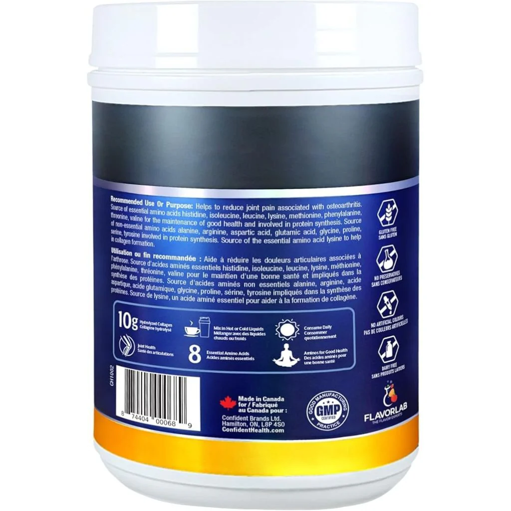 Confident Health HYDROLYZED COLLAGEN, 50 Servings - Image 6