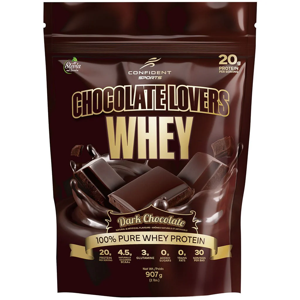 Confident Sports CHOCOLATE LOVERS WHEY, 2lb - Image 6