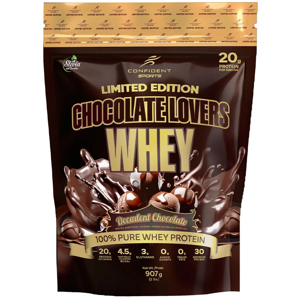 Confident Sports CHOCOLATE LOVERS WHEY, 2lb - Image 7
