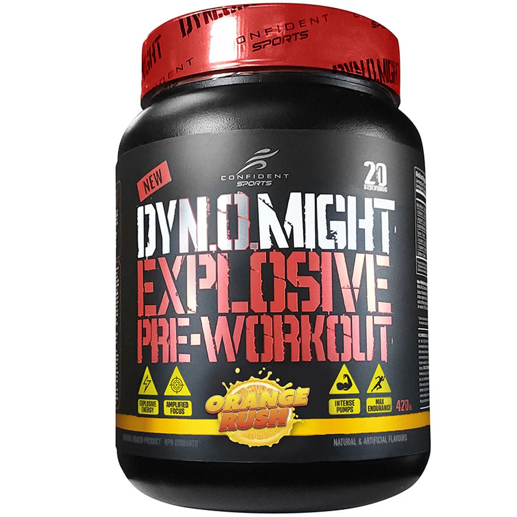 Confident Sports DYNOMIGHT PRE-WORKOUT, 20 Servings - Image 3