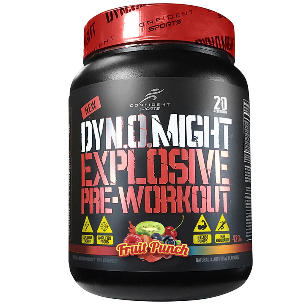 Confident Sports DYNOMIGHT PRE-WORKOUT, 20 Servings - Image 6