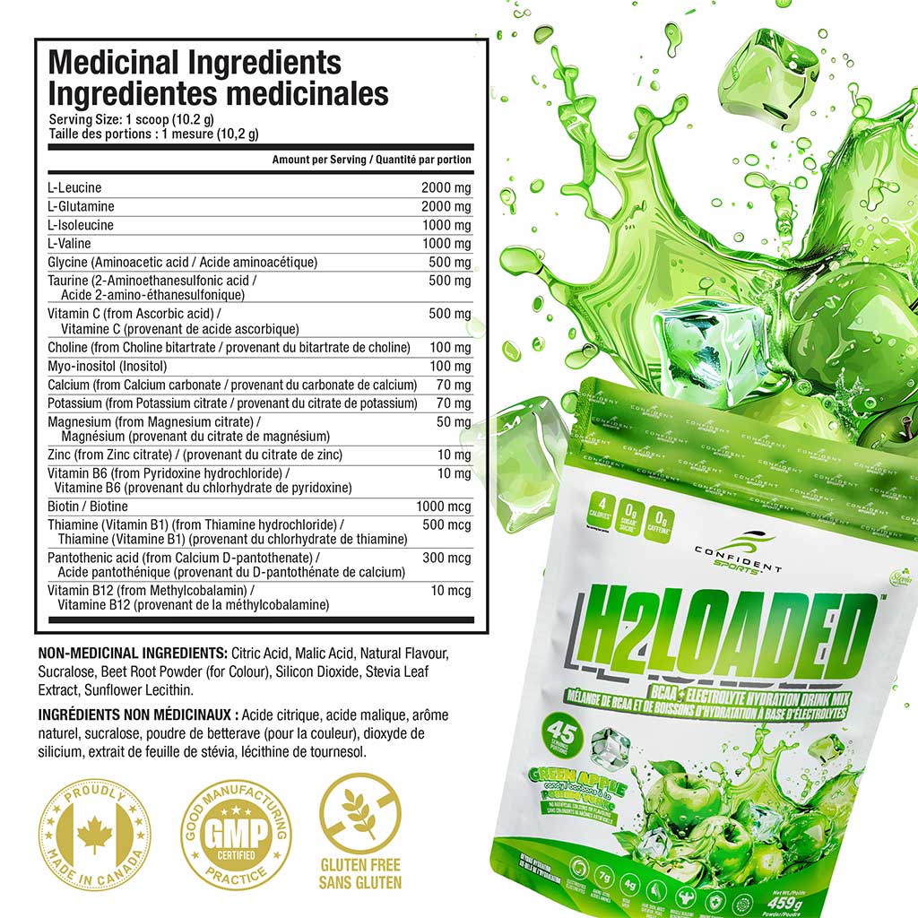 Confident Sports H2LOADED, 45 Servings - Image 6