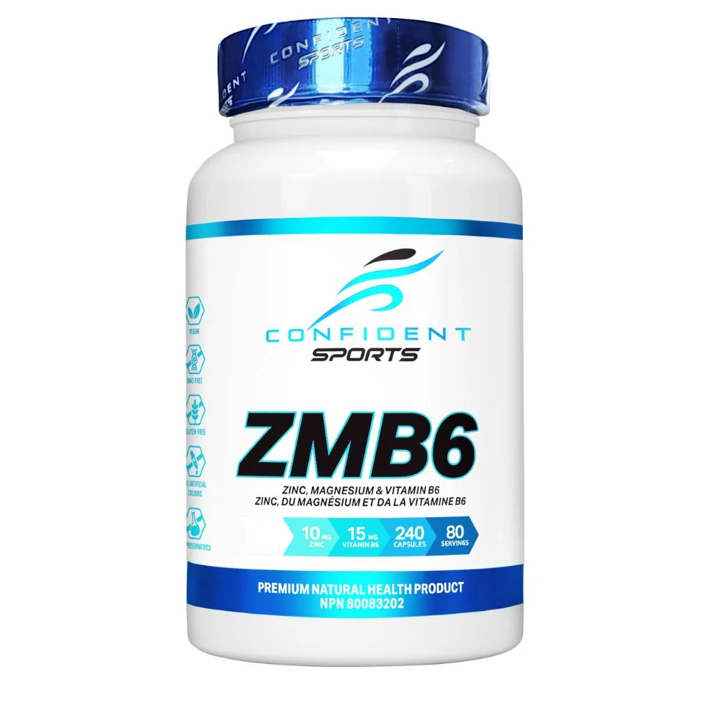 Confident Sports ZMB6, 240 Caps