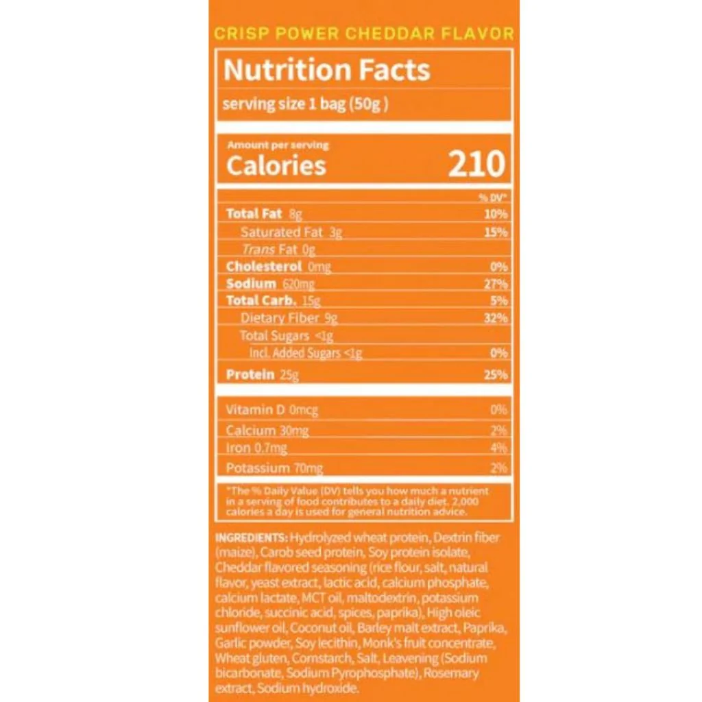 Crisp Power HIGH PROTEIN PRETZELS, 50g - Image 4