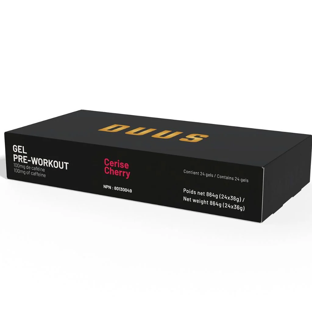 DUUS Nutrition GEL PRE-WORKOUT, 24 Gels/Box - Image 3