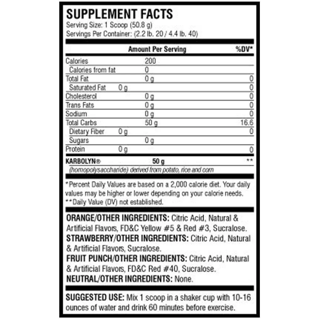 EFX Sports KARBOLYN FUEL, 4.4lb - Image 8