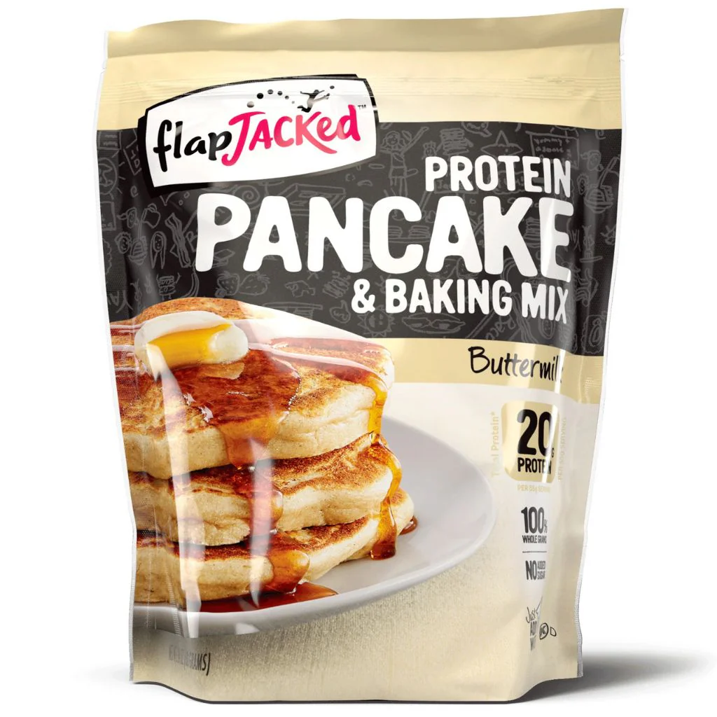 FlapJacked BUTTERMILK PROTEIN PANCAKE & BAKING MIX, 24oz