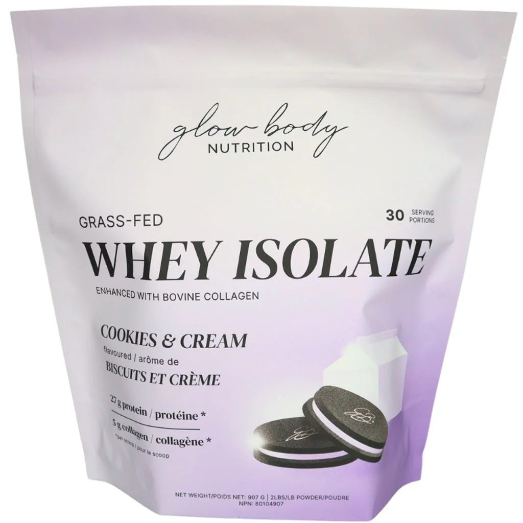Glow Body Nutrition GLOW PROTEIN WHEY ISOLATE, 2lbs - Image 2