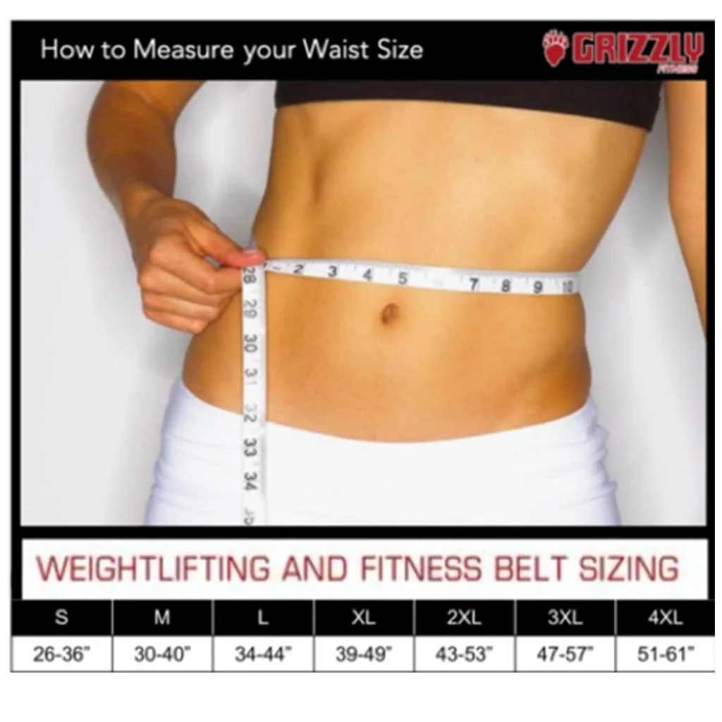 Grizzly 4" DOUBLE PRONG COMPETITION POWERLIFTING BELT XL 8472-04-XL - Image 2