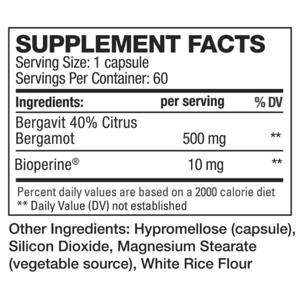 HD Muscle CITRUS BERGAMOT, 60 Capsules - Image 3