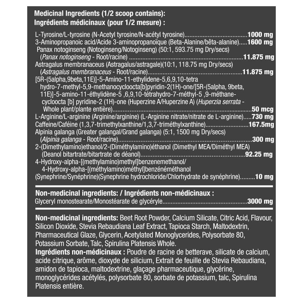 HD Muscle PreHD BLACK, 30 Servings - Image 4