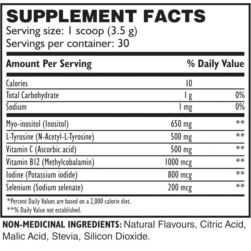 Immunegy THYRO-GEN, 30 Servings - Image 2