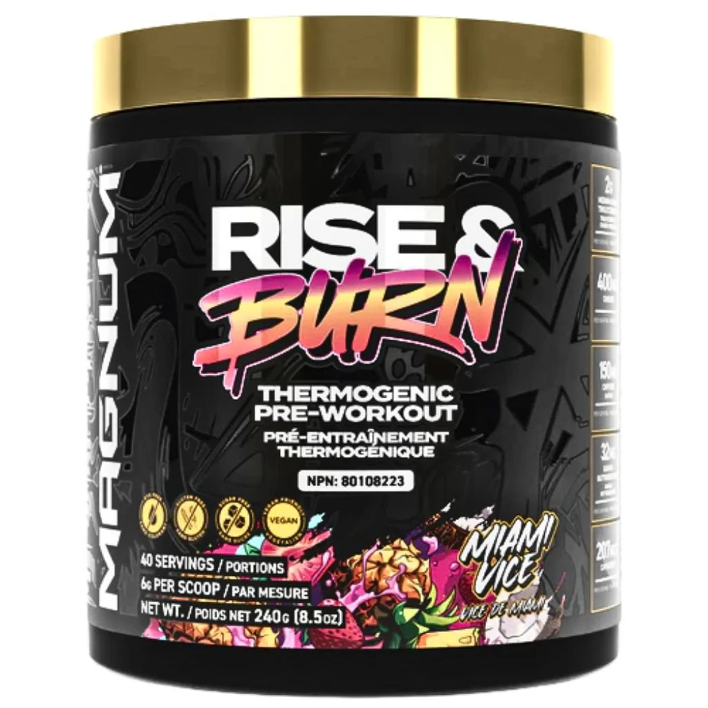 Magnum RISE & BURN THERMOGENIC PRE-WORKOUT, 40 Servings - Image 3